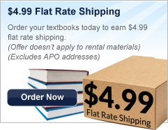 4.99 Flat rate bottom no rental